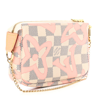 Louis Vuitton Damier Azur Tahitienne Mini Pochette Accessories 3 of 7