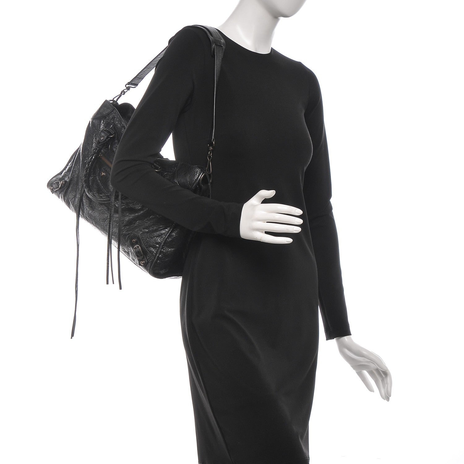 Balenciaga Agneau Classic Hardware City Black 2 of 7