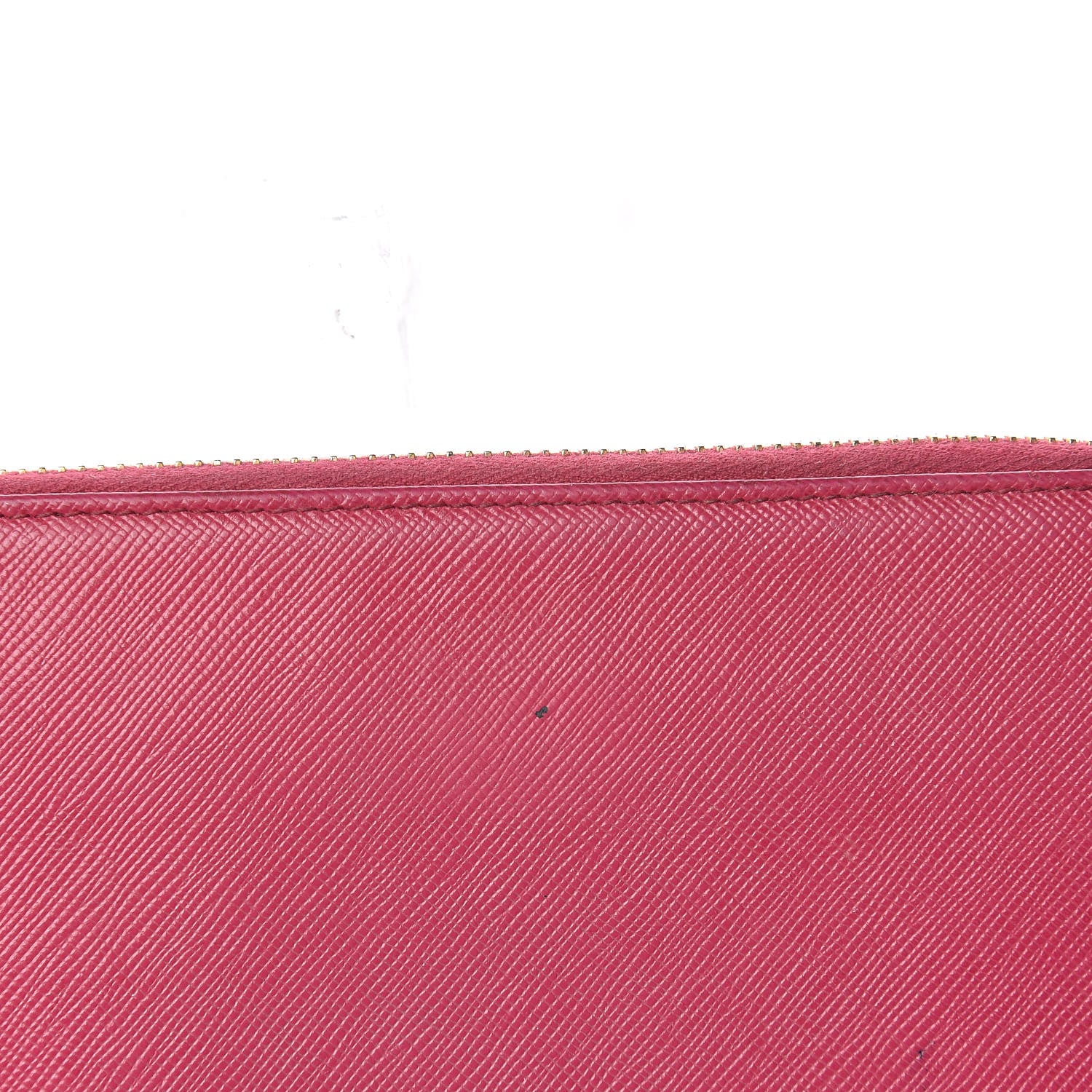 Prada Saffiano Zip Around Wallet Peonia 12 of 17