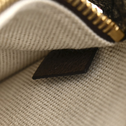 Gucci GG Supreme Monogram Textured Dollar Calfskin Blondie Belt Bag Beige Ebony New Acero 8 of 11