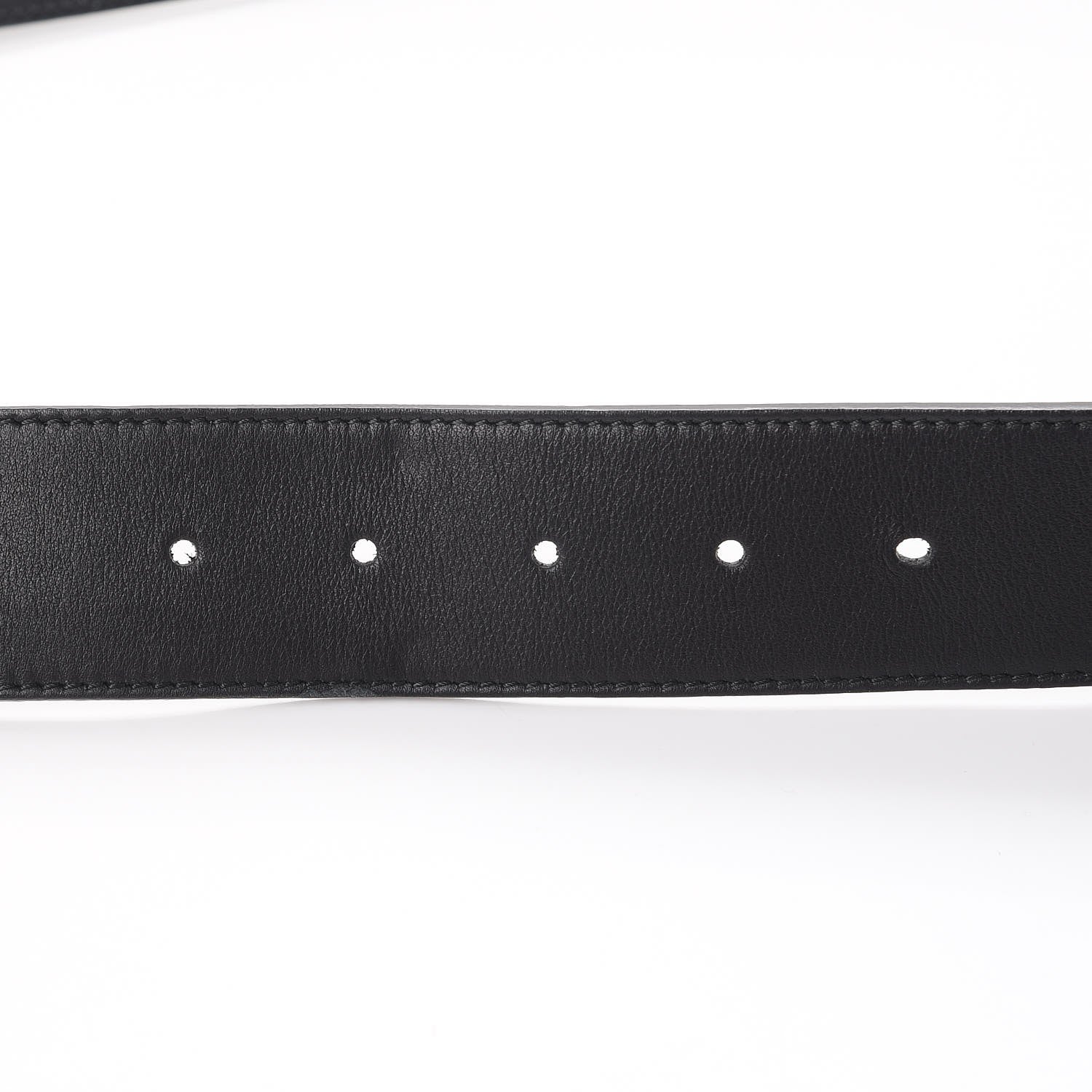 Gucci Moon Calfskin Nickel Dionysus Belt 90 36 Black 4 of 7