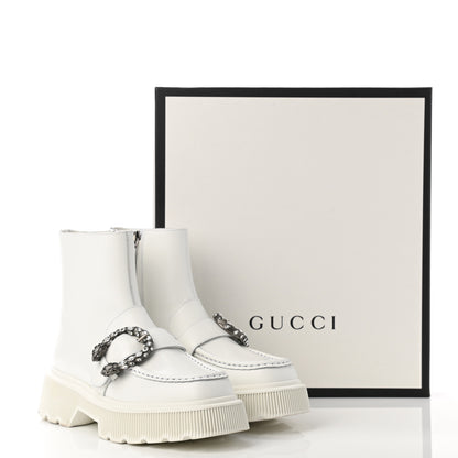 Gucci Cordovan Lux Dionysus Hunder Boots 36 Great White 10 of 10