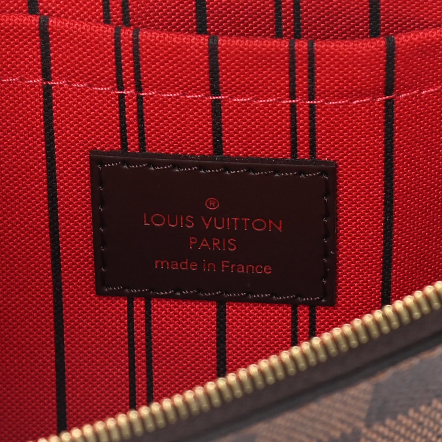 Damier Ebene Neverfull MM GM Pochette