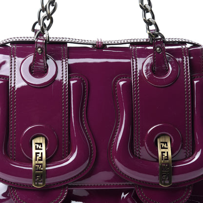 Fendi Patent B Bag Purple 11 of 11