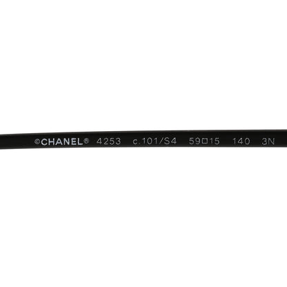 Chanel Metal Butterfly Sunglasses 4253 Black 5 of 9