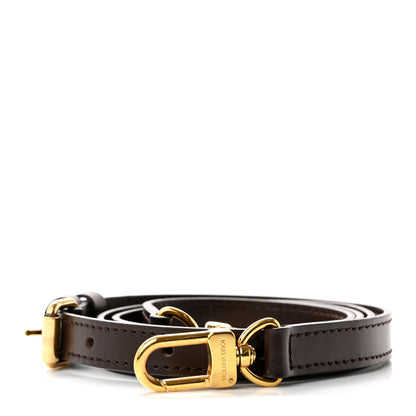 Louis Vuitton Calfskin 16mm Adjustable Shoulder Strap Brown 1 of 6