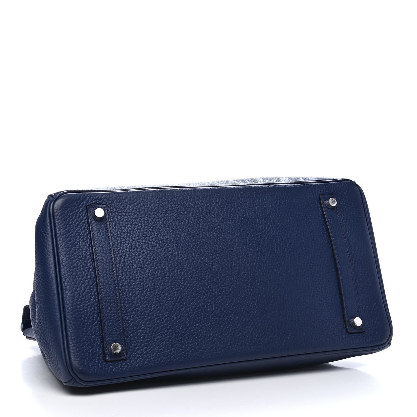 Taurillon Clemence Birkin 35 Bleu Saphir