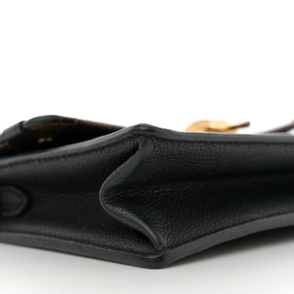 Louis Vuitton Damier Ebene Vavin Chain Wallet Black 8 of 13