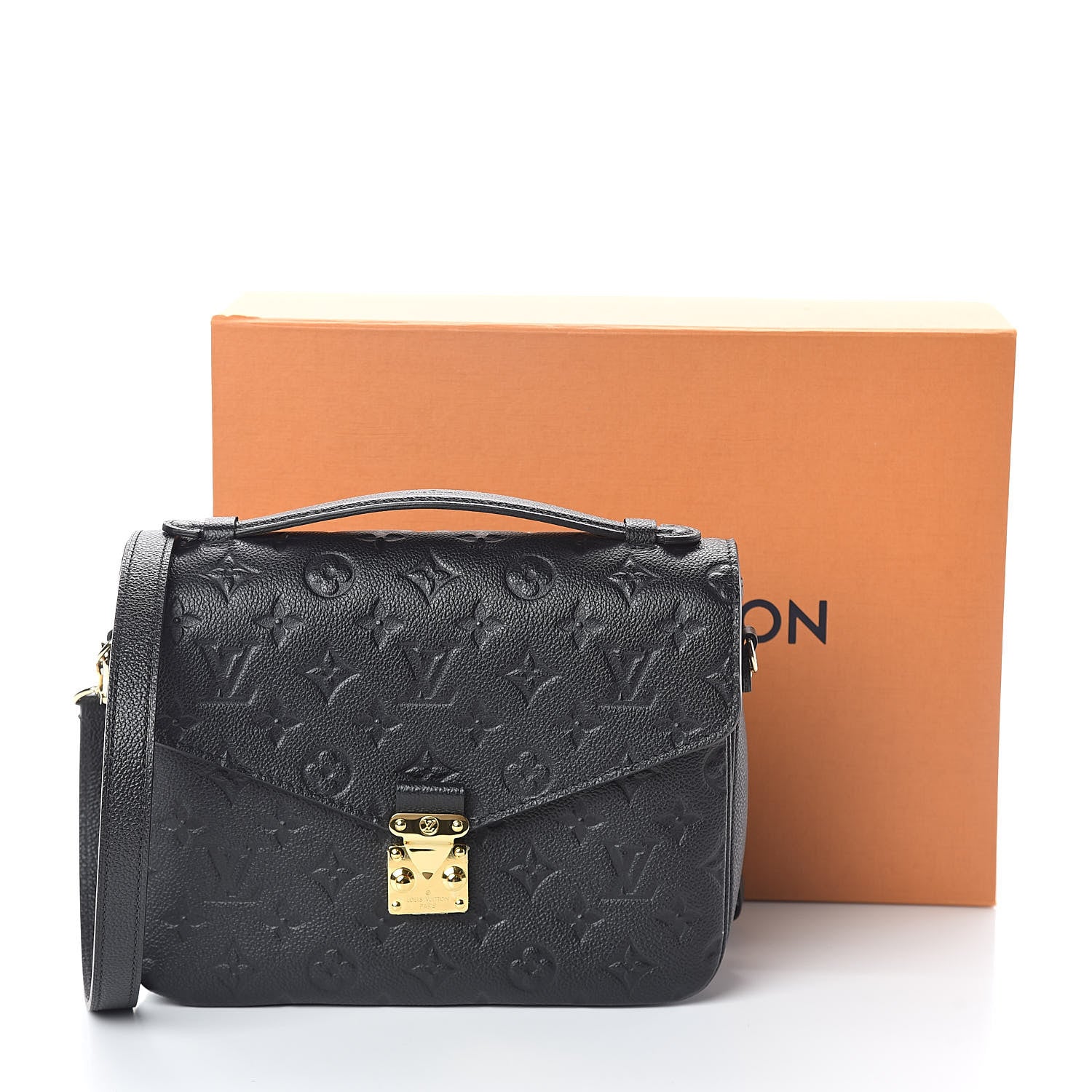 Louis Vuitton Empreinte Pochette Metis Black 9 of 9