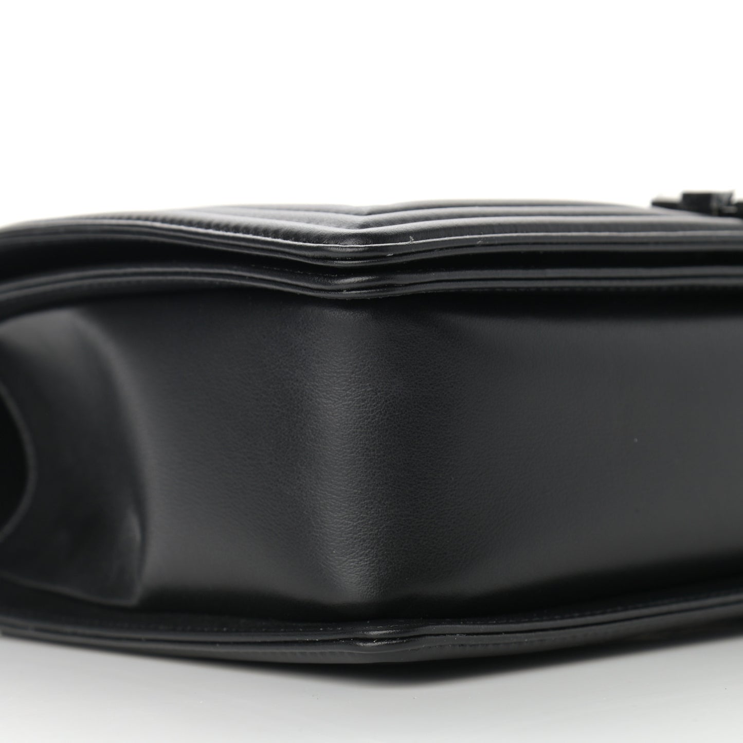 Calfskin Quilted New Medium Boy Flap So Black