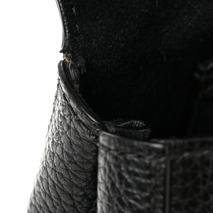 Mulberry Small Classic Grain Calfskin Mini Amberley Flap Black 13 of 13