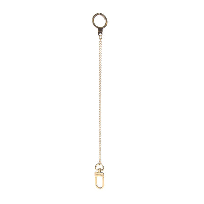 Louis Vuitton Metal Pochette Extender Key Ring Chain Gold 1 of 4