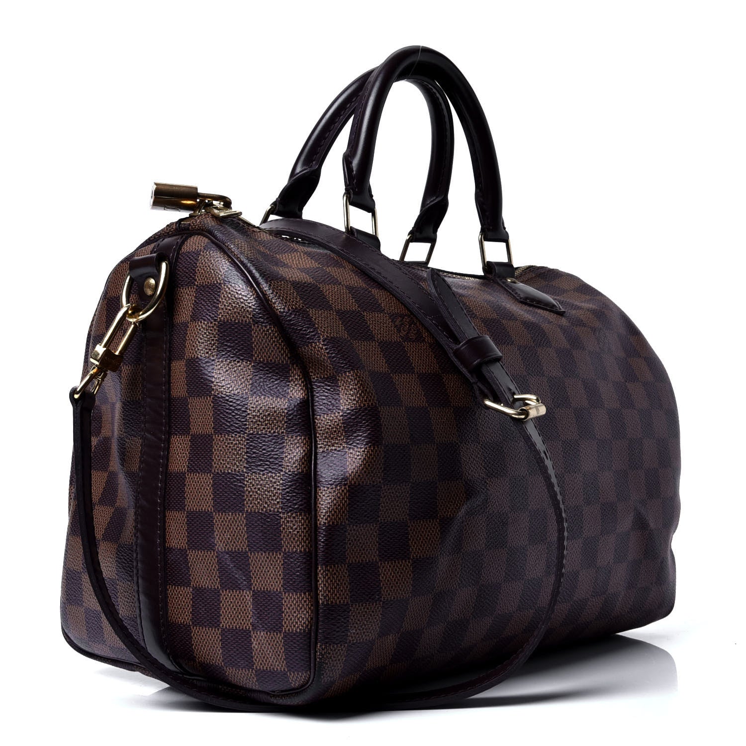 Louis Vuitton Damier Ebene Speedy Bandouliere 30 2 of 4