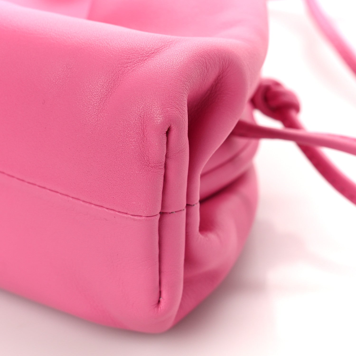 Bottega Veneta Butter Calfskin The Mini Pouch Pink 9 of 9