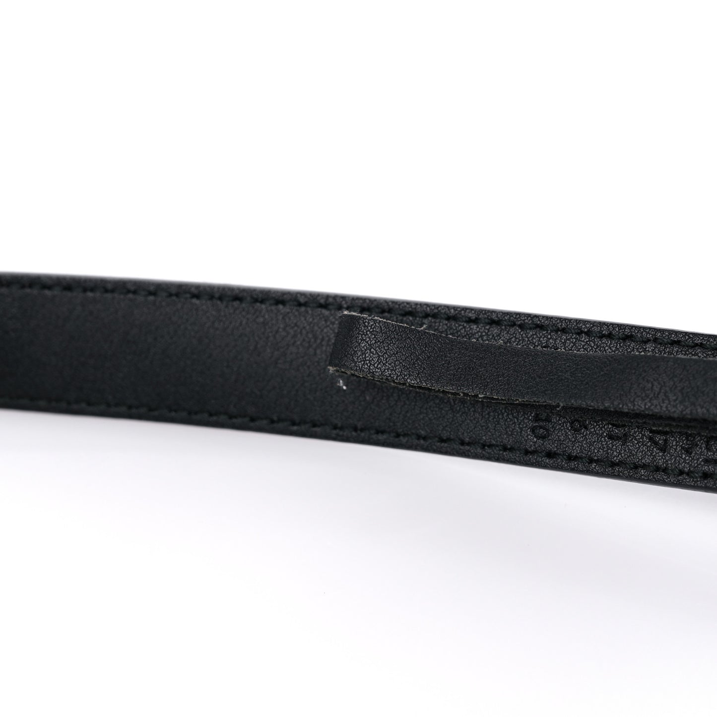 Calfskin Double G 20mm Belt 65 26 Black