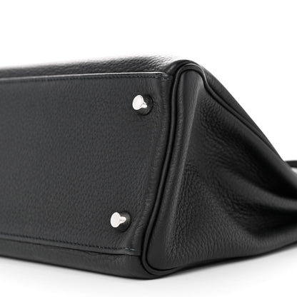 Hermes Togo Kelly Retourne 28 Black 10 of 15