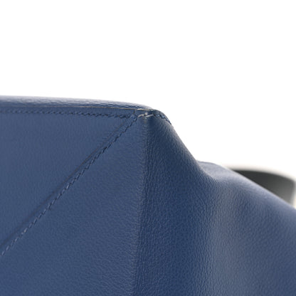 Hermes Evercolor Swift Sac Licol 17 Bleu Brighton White Black 11 of 12