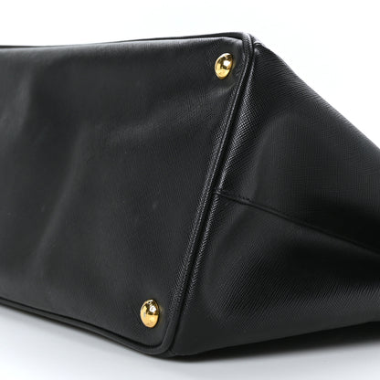 Prada Saffiano Lux Medium Tote Black 8 of 8