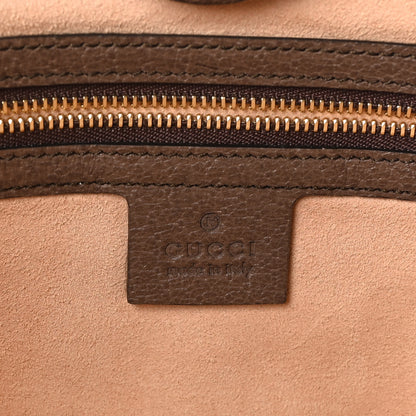 Gucci GG Supreme Monogram Medium Ophidia Shopping Tote Brown 6 of 10