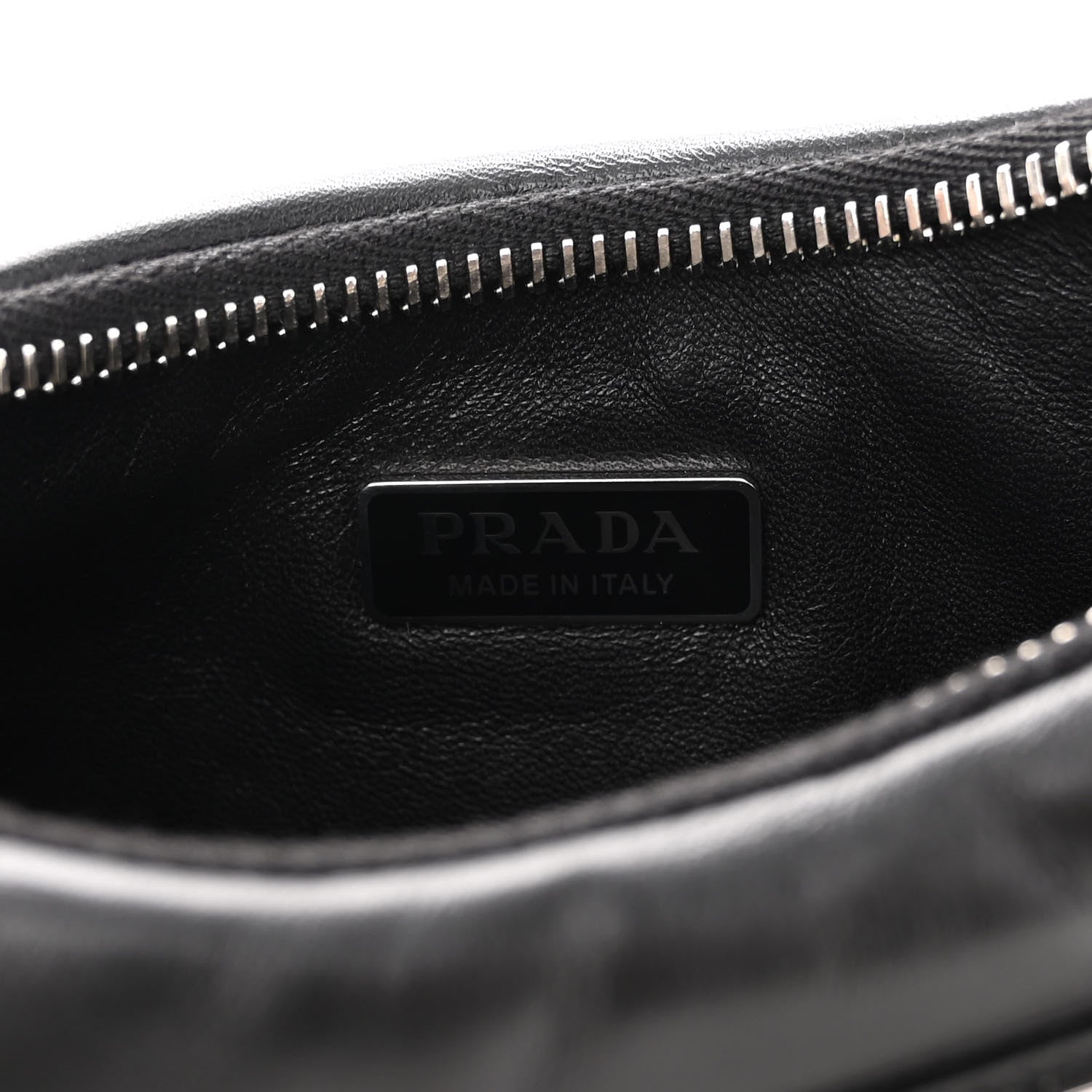 Prada Nappa Soft Padded Re-Edition 2005 Shoulder Bag Black 6 of 9