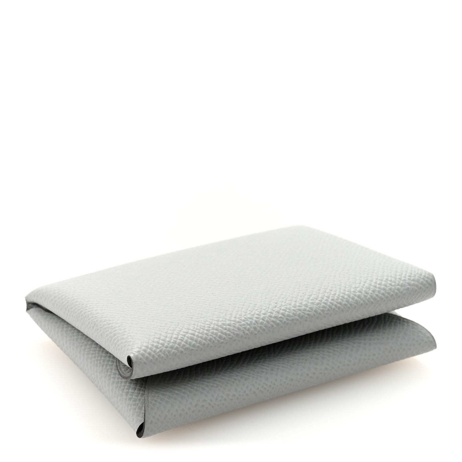 Hermes Epsom Calvi Duo Card Case Gris Pantin 4 of 6