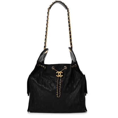 Chanel Caviar Quilted Medium Chanel 25 Handbag Black 1 of 12