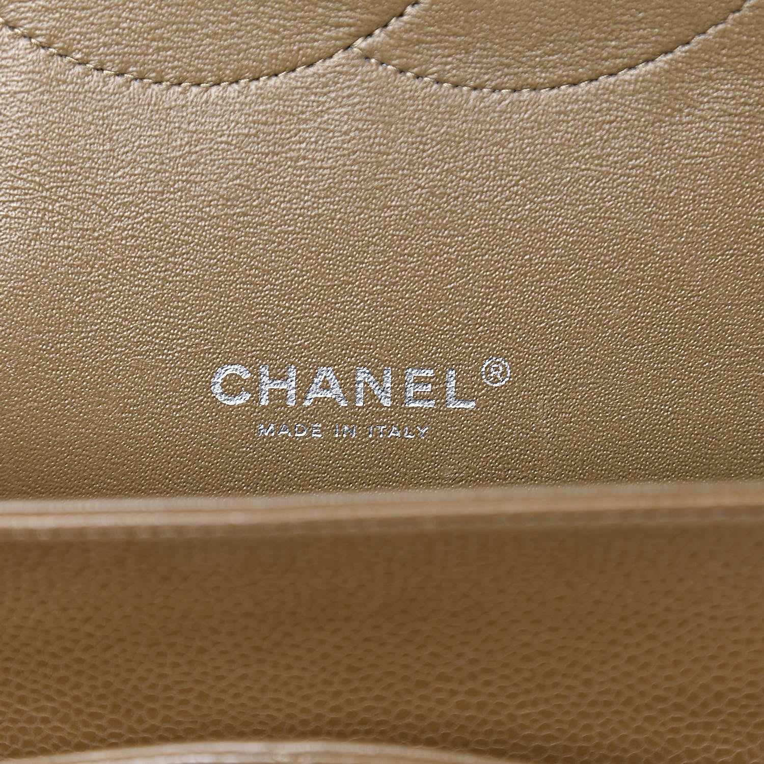 Chanel Caviar Quilted Maxi Double Flap Brown 6 of 11