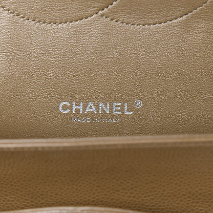 Chanel Caviar Quilted Maxi Double Flap Brown 6 of 11