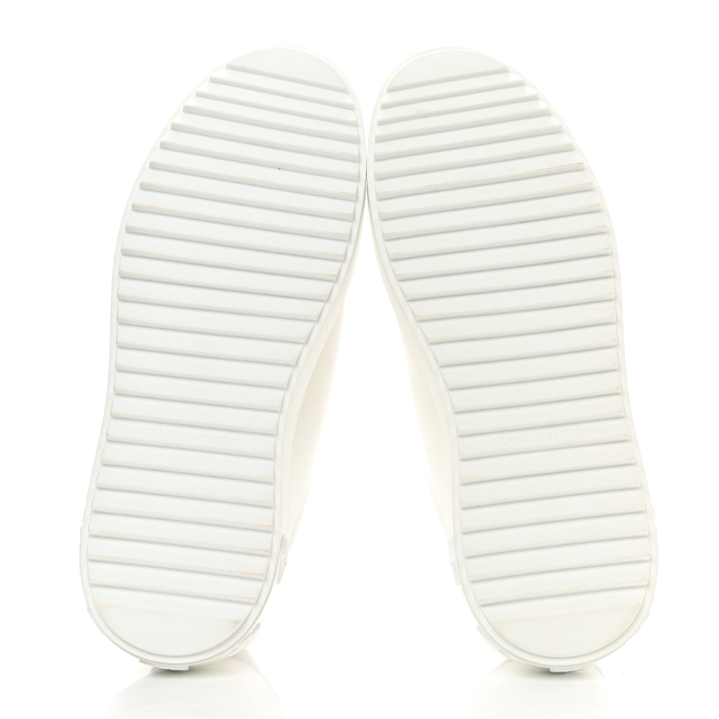 Lambskin Monogram Time Out Sneakers 37 White