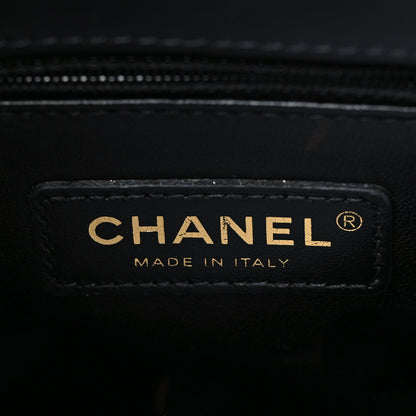 Chanel Calfskin Quilted Mini Coco Handle Flap Black 6 of 9