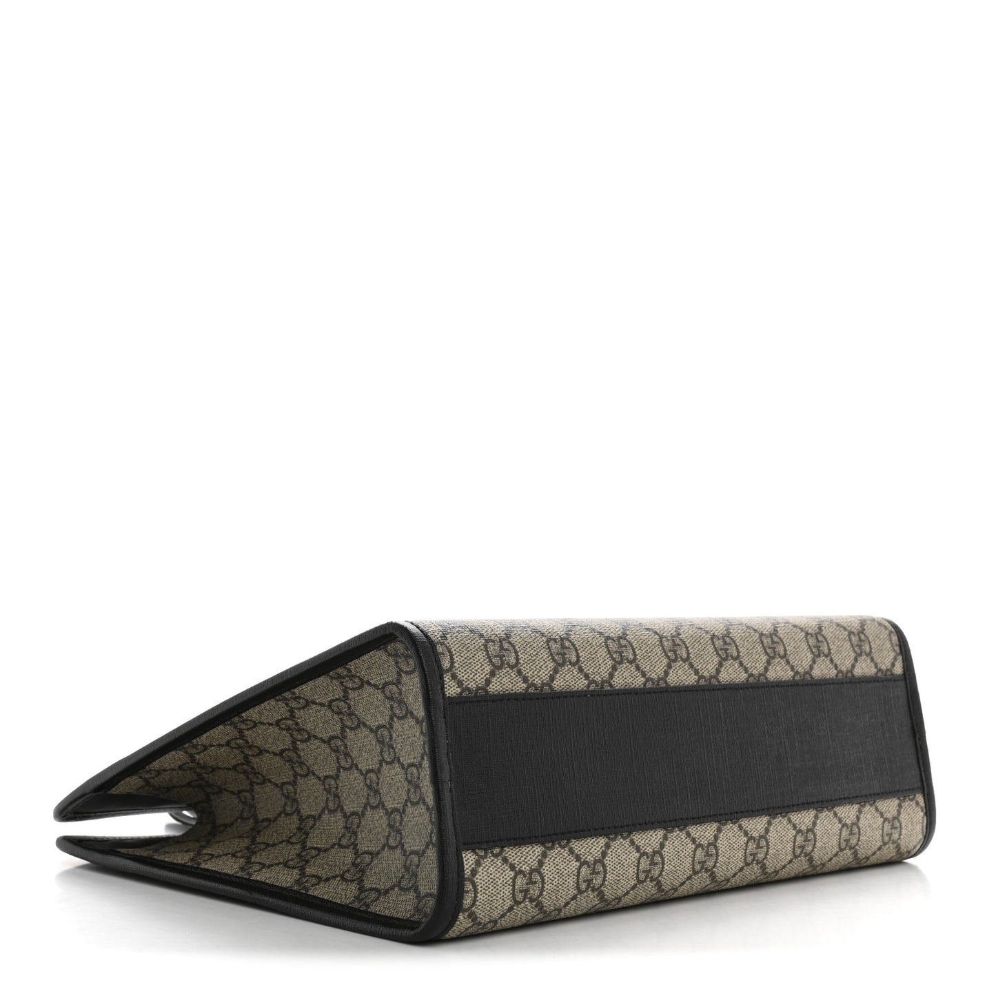 GG Supreme Monogram 3-D Apple Childrens Tote Black