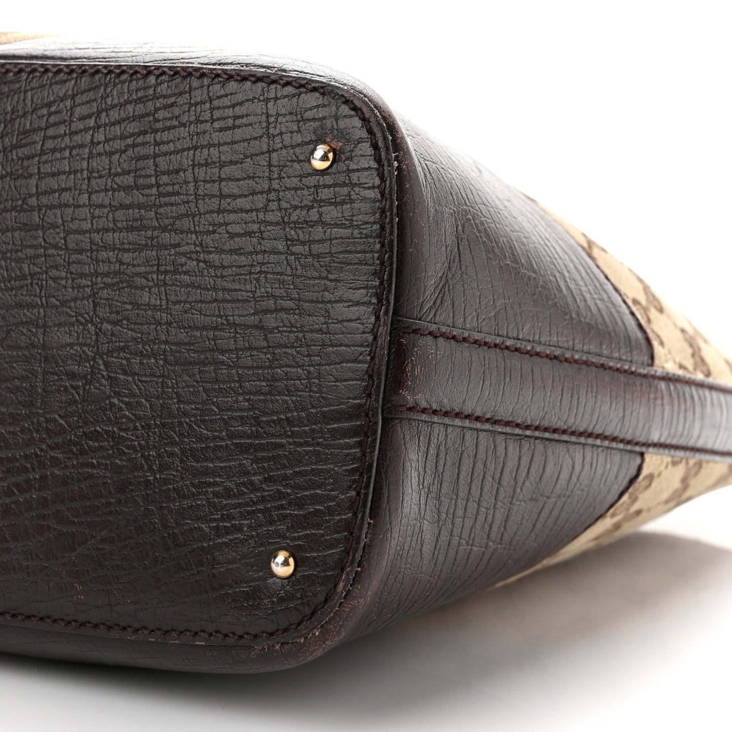 Monogram Medium Hasler Tote Dark Brown