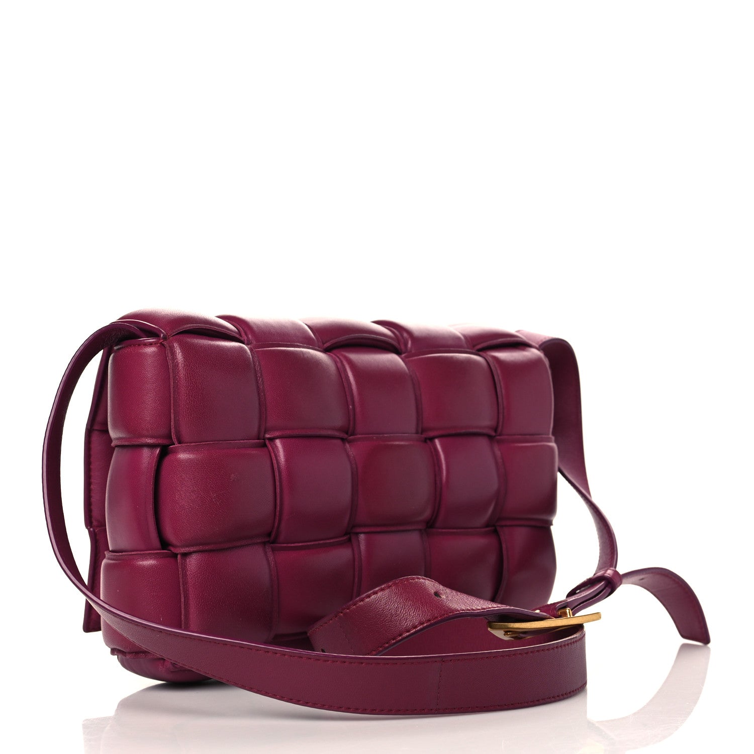 Bottega Veneta Nappa Maxi Intreccio Padded Cassette Crossbody Bag Cinnabar 3 of 11