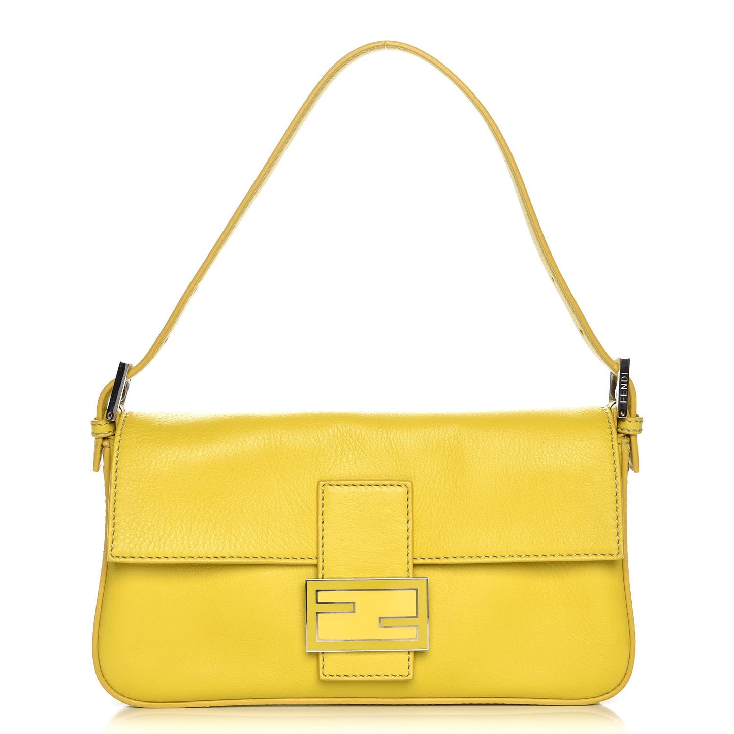 Vitello Enamel Interchangeable Strap Baguette Cedro