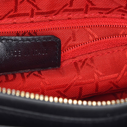 Christian Dior Lambskin Cannage Medium Lady Dior Black 8 of 8