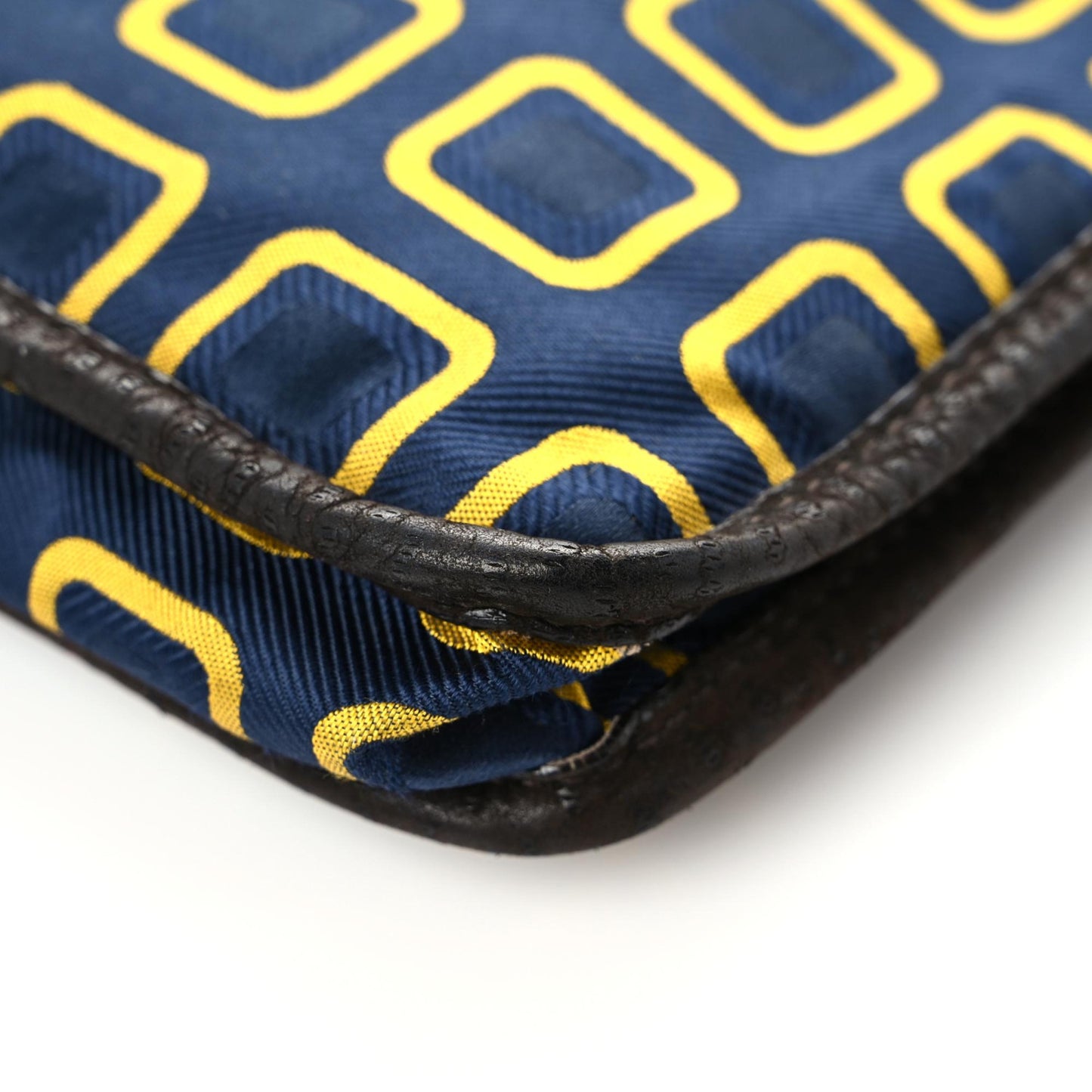 Nylon Printed Holliday & Brown Wristlet Multicolor