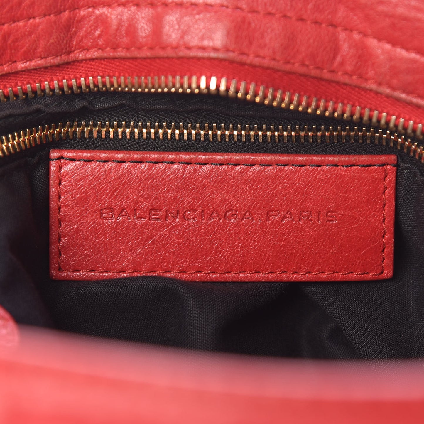 Agneau Giant 12 Gold Hardware City Rouge Cardinal