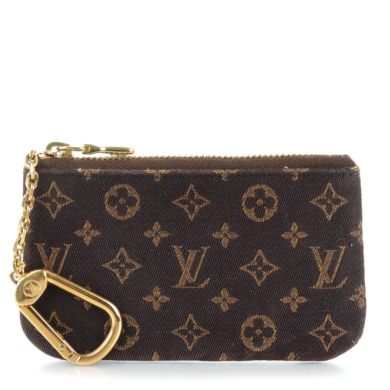 Louis Vuitton Mini Lin Key Pouch Ebene 1 of 7