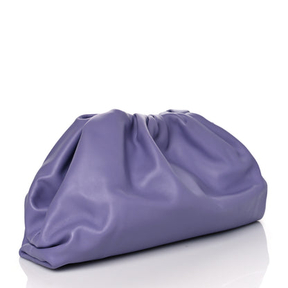 Bottega Veneta Smooth Butter Calf The Pouch Oversized Clutch Lavender 2 of 10