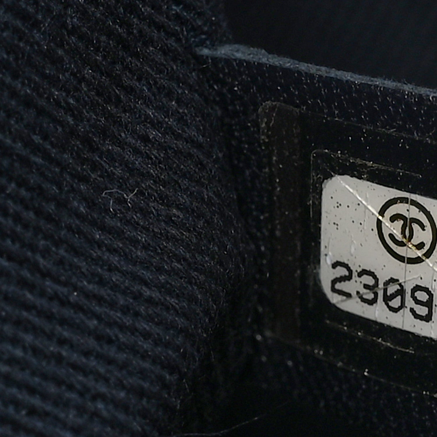 Chanel Denim Medium Deauville Tote Dark Blue 7 of 10