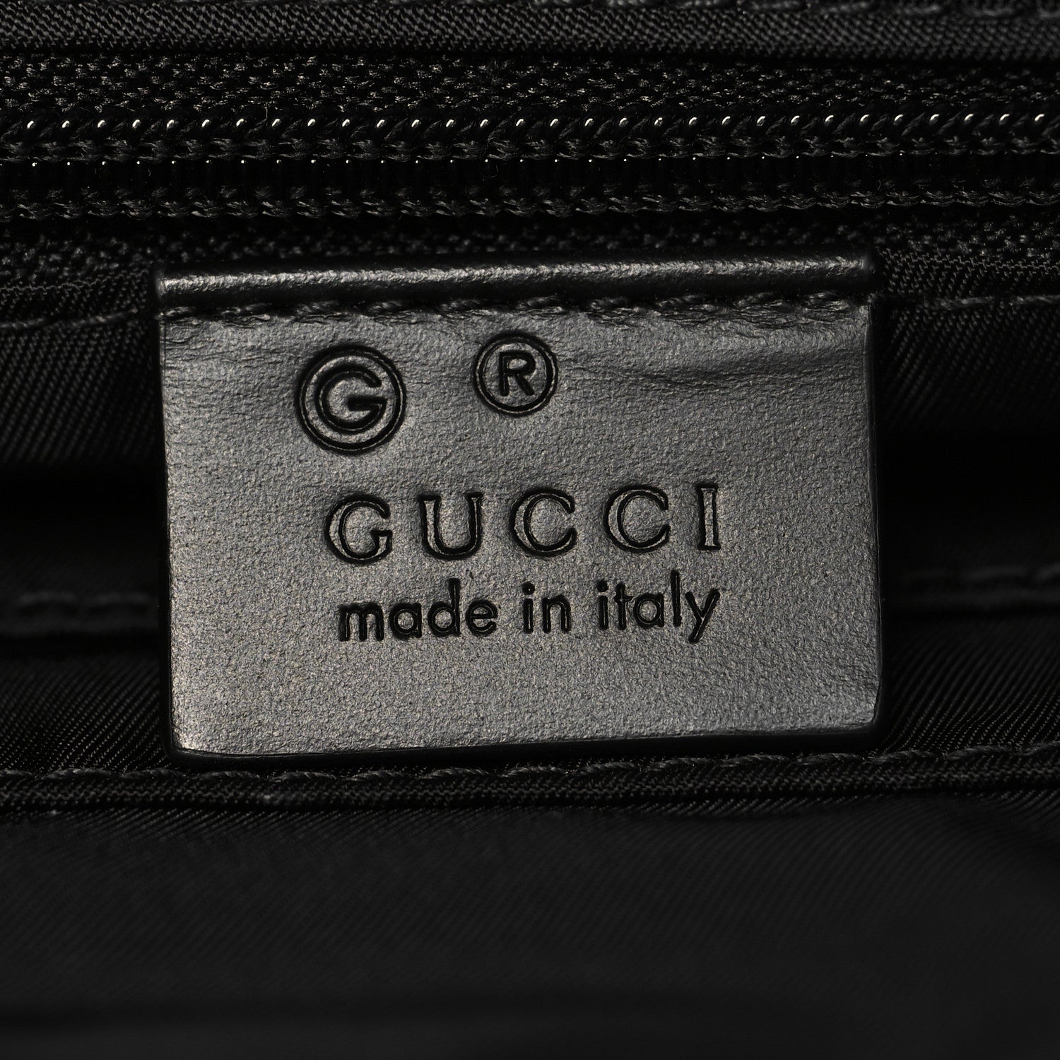 Gucci Techno Canvas Selleria Calfskin Web Small Flat Messenger Bag Black 6 of 10