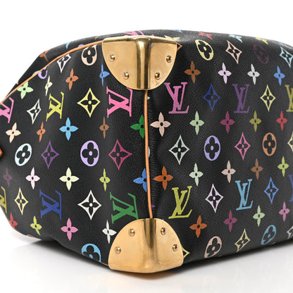 Louis Vuitton Monogram Multicolor Speedy 30 Black 8 of 9
