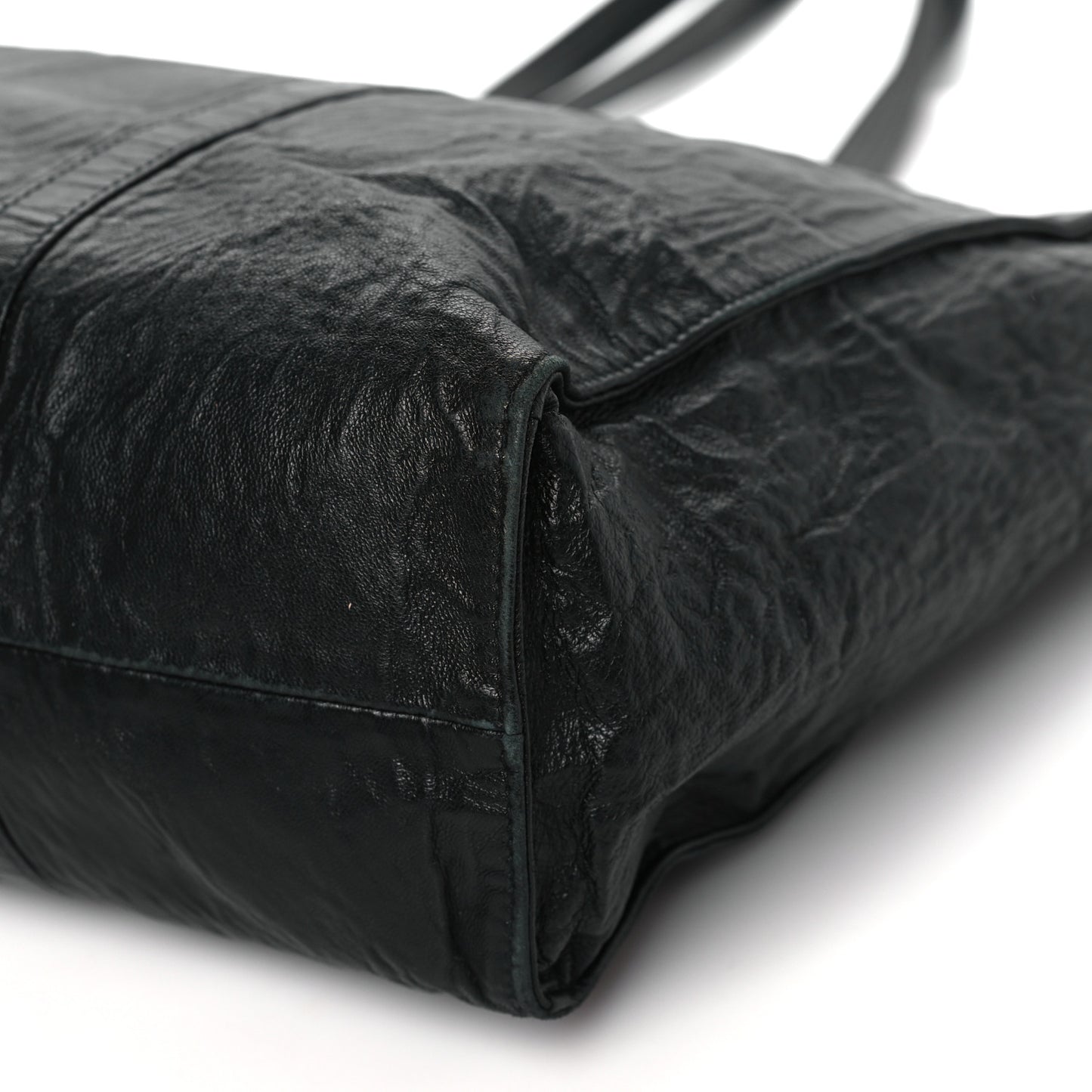 Nappa Antique Tote Black