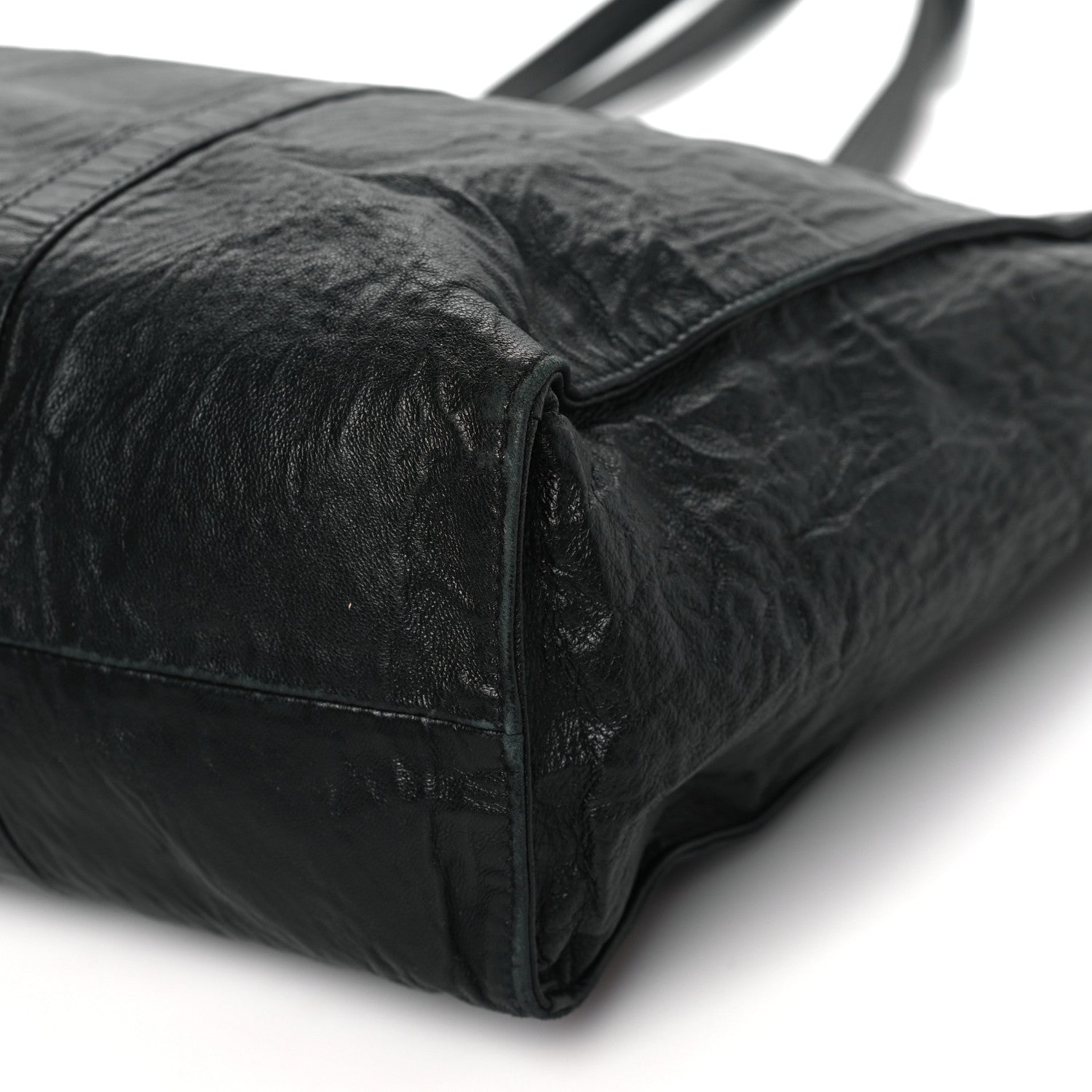 Prada Nappa Antique Tote Black 9 of 11