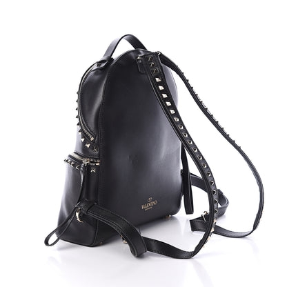 Valentino Garavani Vitello Rockstud Backpack Black 2 of 7
