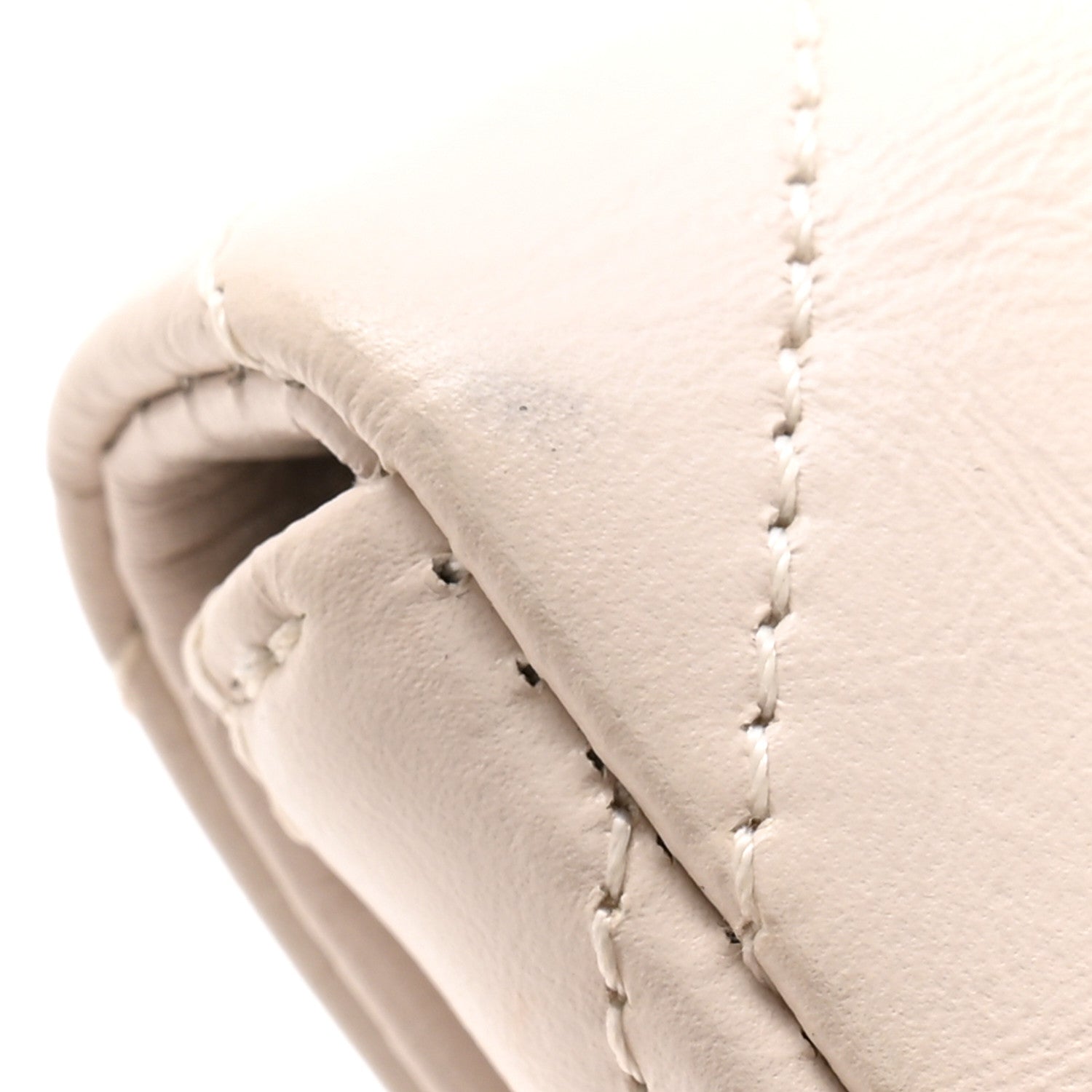 Chanel Aged Calfskin Chevron Quilted Reissue 2.55 Clutch Ivory 9 of 10