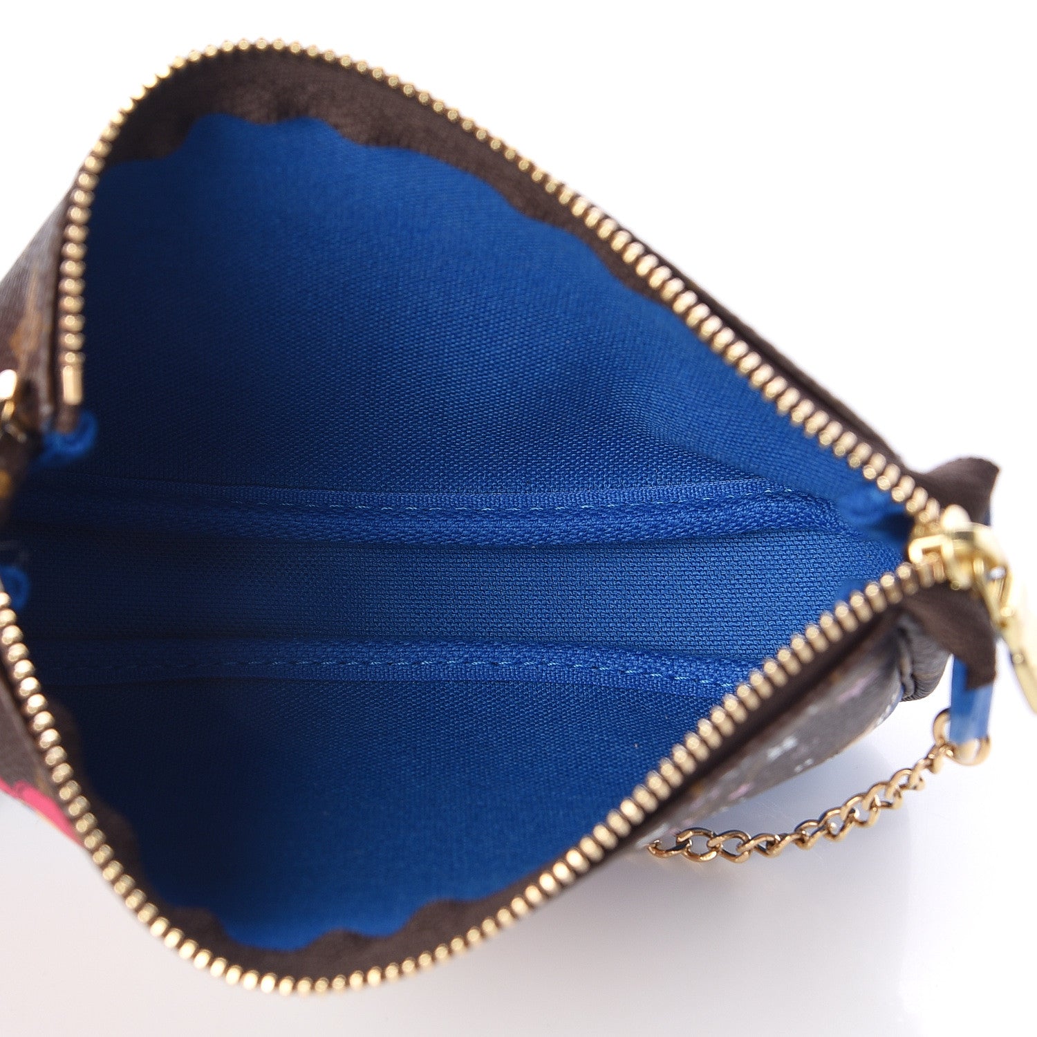 Louis Vuitton Monogram 2019 Christmas Animation Mini Venice Pochette Accessories Blue 5 of 7