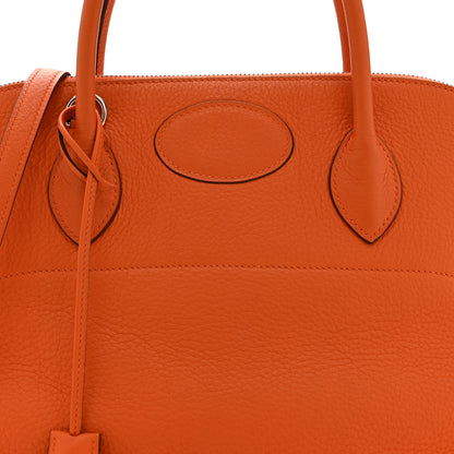 Hermes Taurillon Clemence Bolide 35 Orange 8 of 10