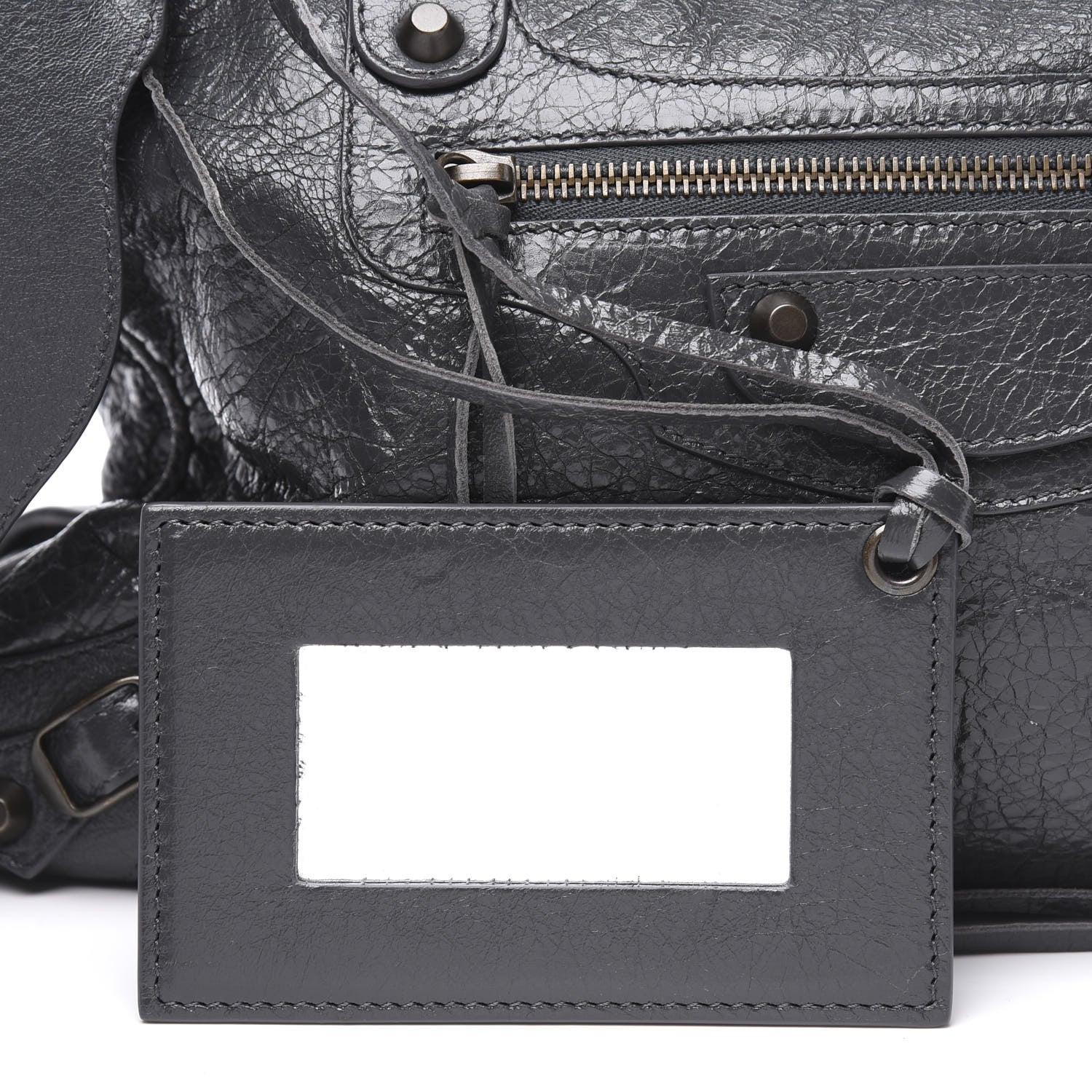 Balenciaga Agneau Classic Hardware City Gris Fossile 10 of 11