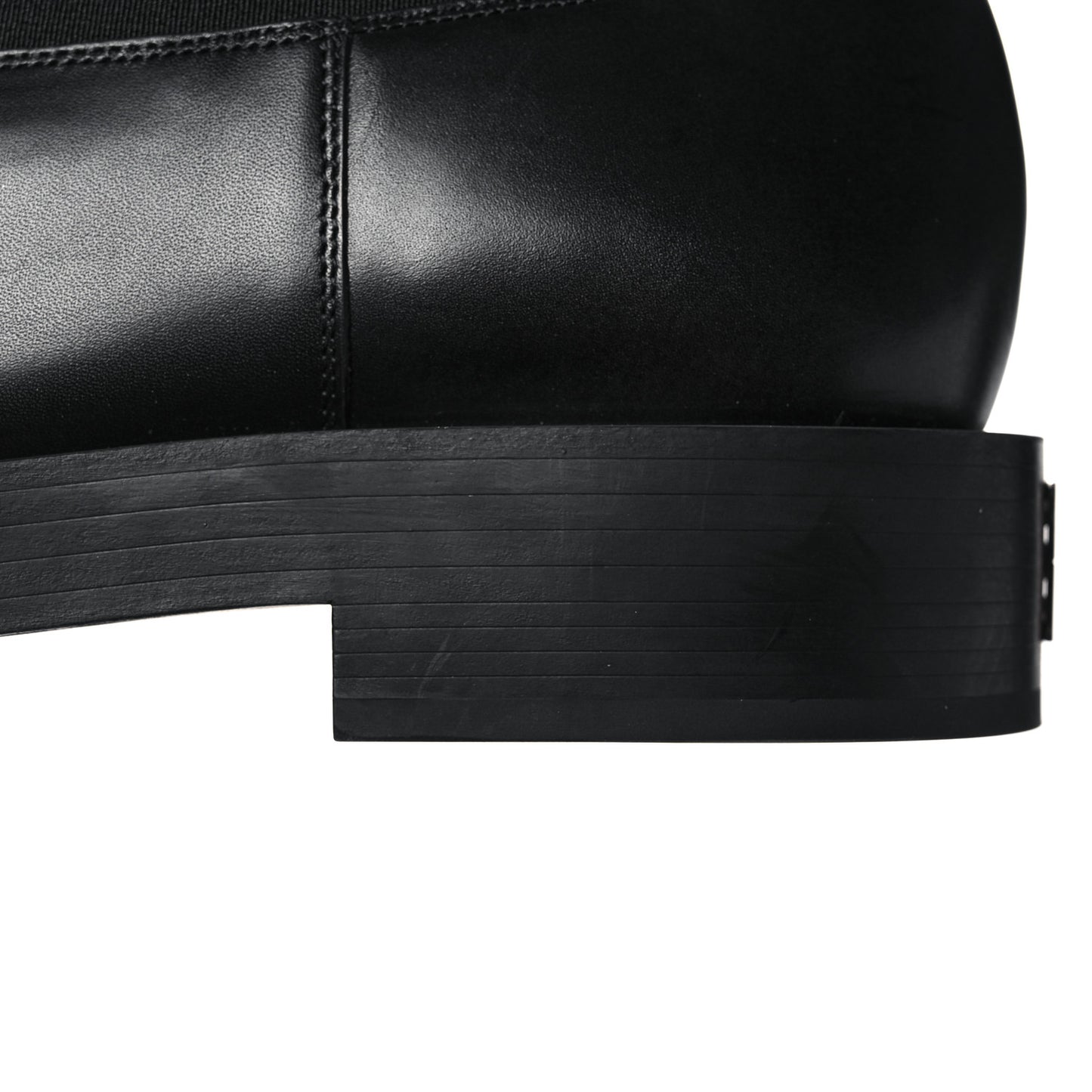 Square Chelsea Boots 40 Black